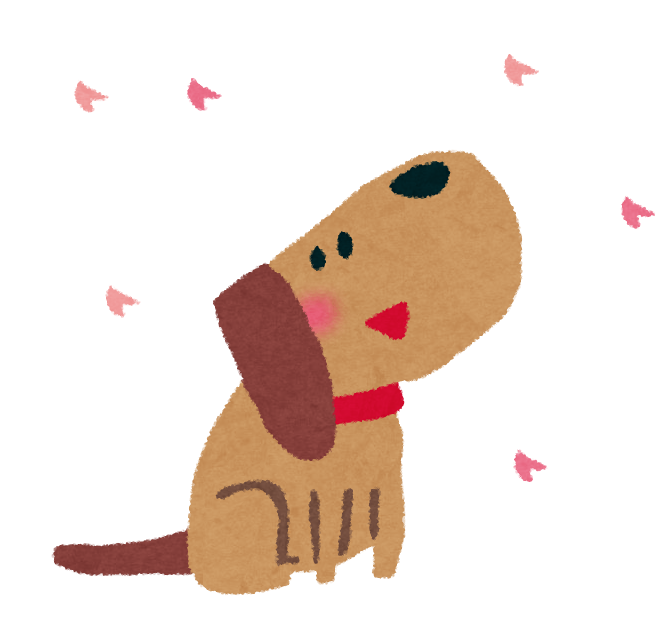 花見の犬